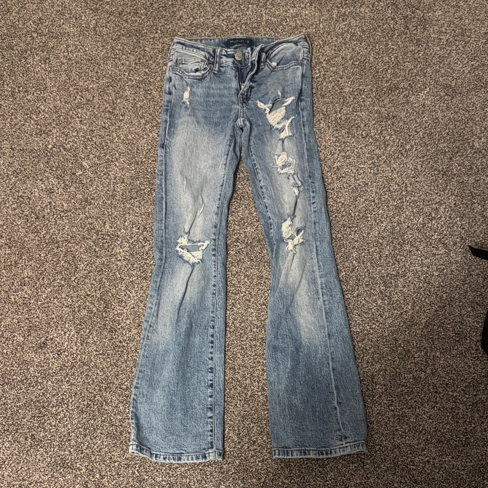Aeropostale Light Blue Flare Jeans